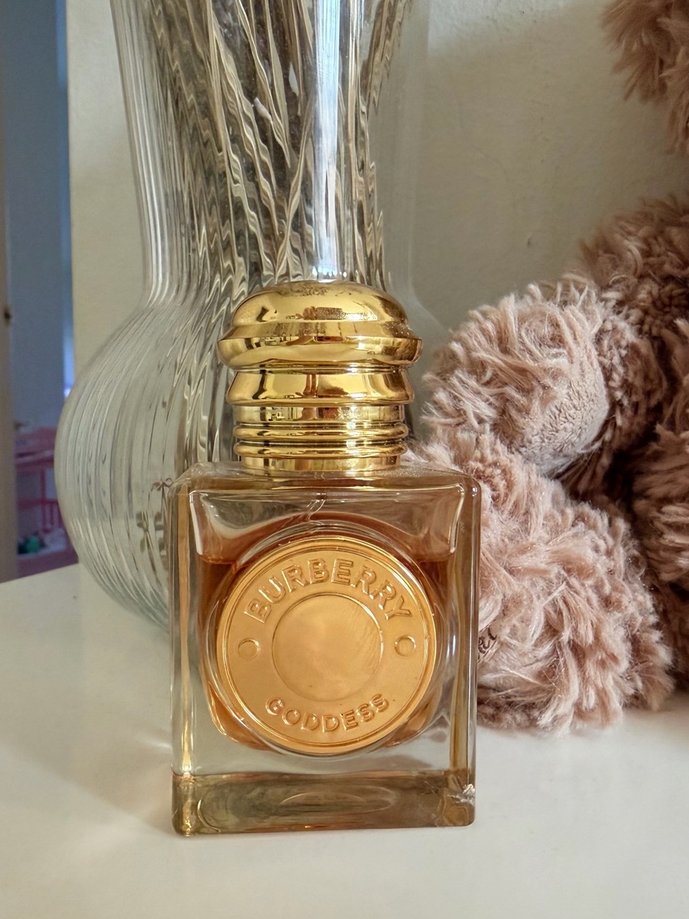 Burberry bottle likely perfume